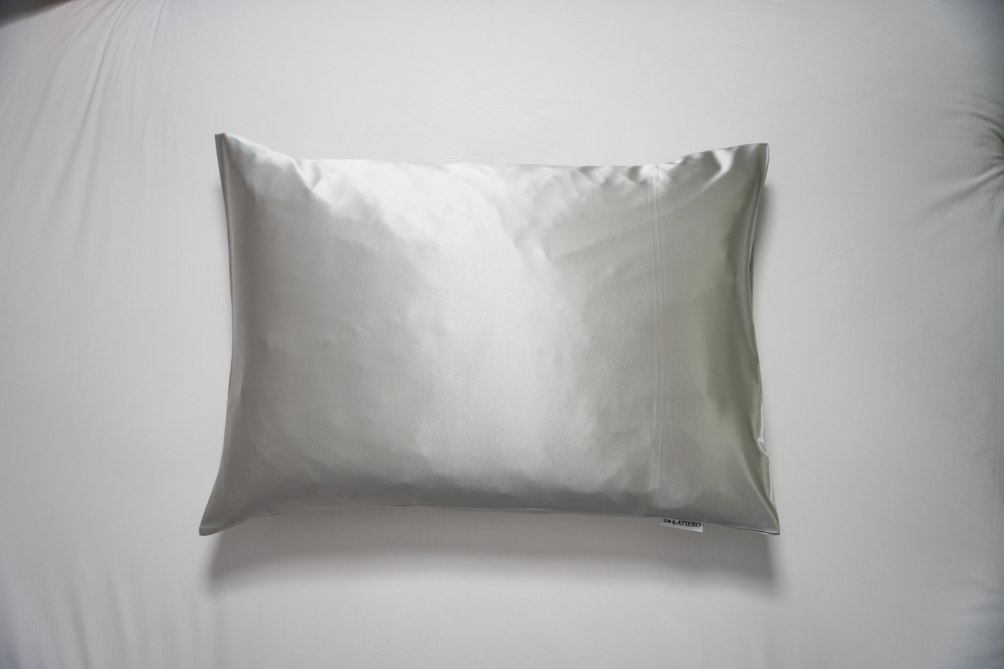 Silk Pillowcase - Silver